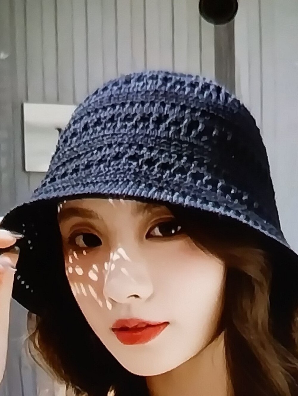 New Black Crochet Bucket Hat - Women Accessories